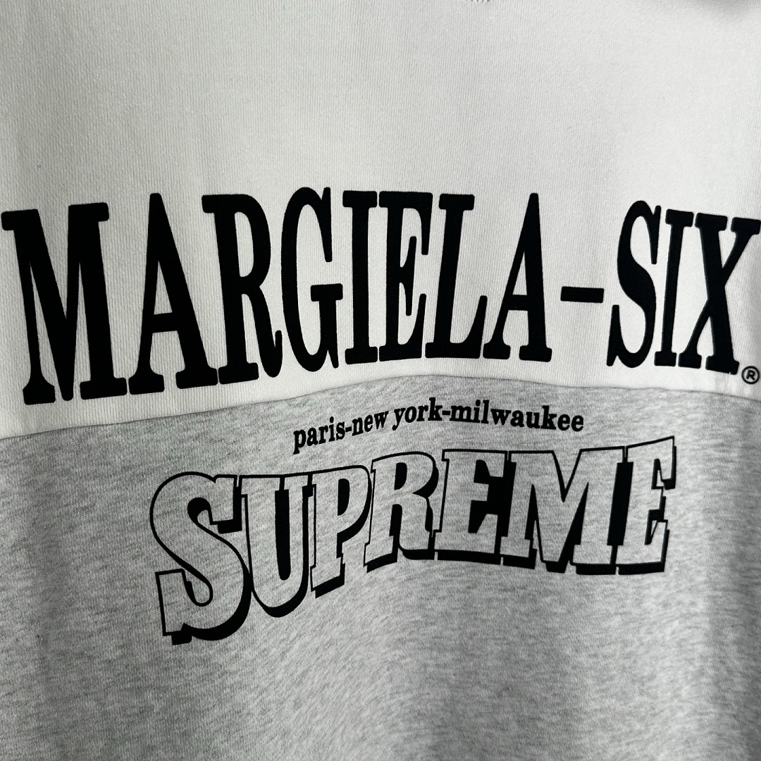 Supreme 398 MM6 EAGLE ZIP UP Classic Black Grey Purple Red S - Image 13