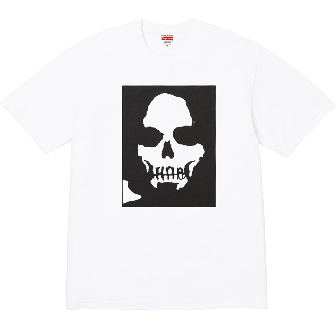 Supreme 138 NUMBER INE Collab MANSON TEE Top Print Short Sleeve Black White S (N) - Image 13
