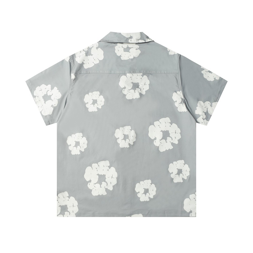 Unbranded 128 DENIM TEARS Cotton Floral High Black Grey Red Orange Sky Blue Green S-XL 386# - Image 12