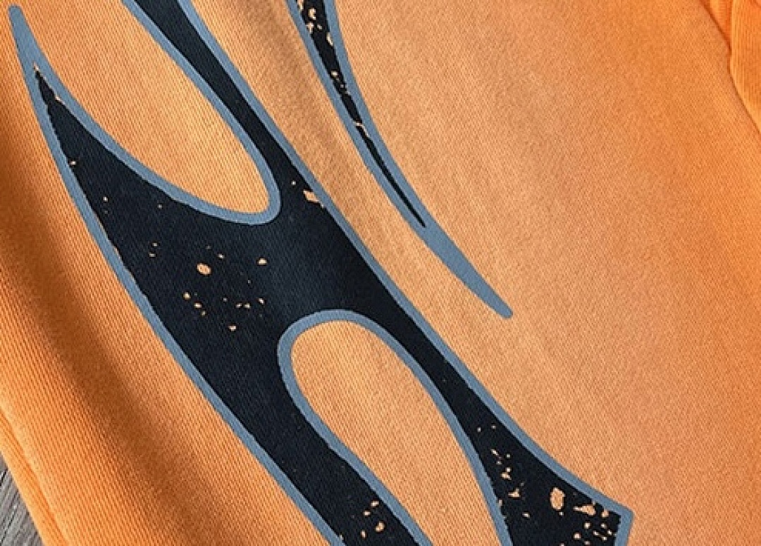 Hellstar 238 Hellstar Studios Fire Orange Hoodie Pants Water Long S-M-L-XL - Image 6