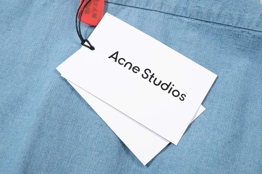Acne Studios 258 AC Wind Print Blue S-XL 8201# - Image 14