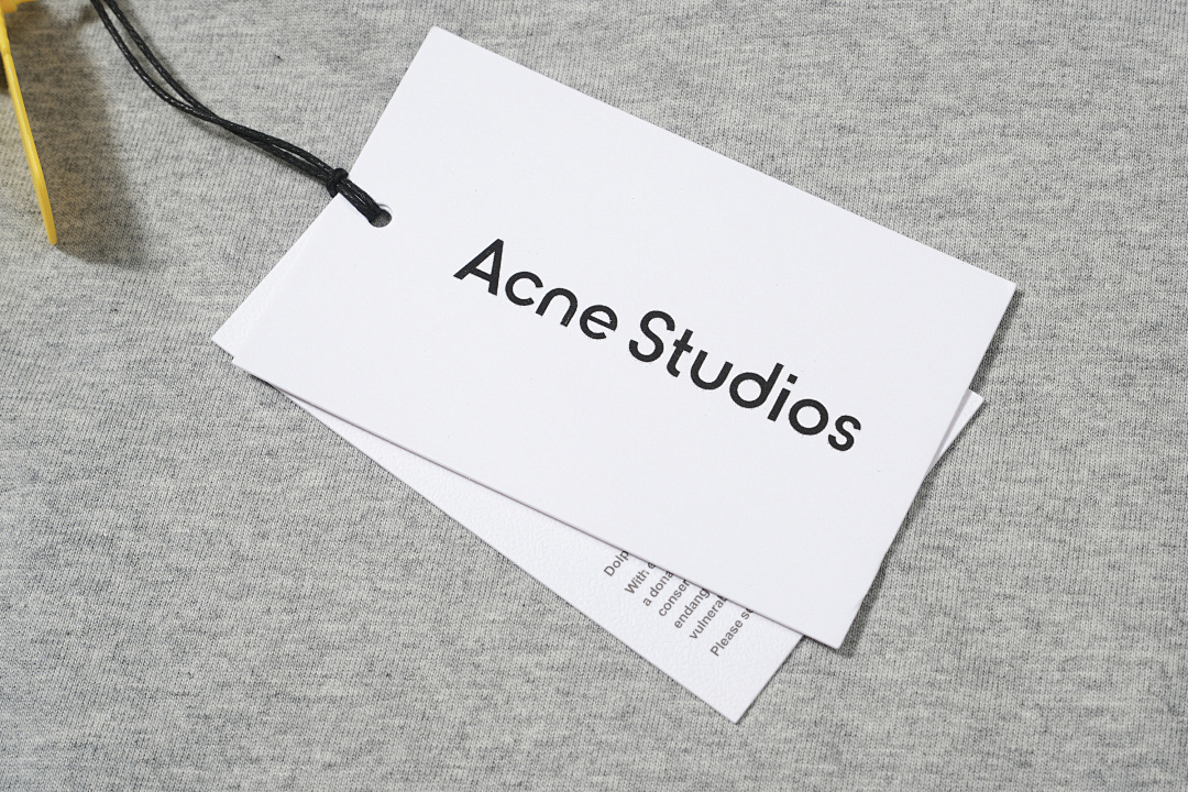 Acne Studios 138 AC Diamond LOGO Print Short Sleeve T White Grey Pink S-XL 8056# - Image 18