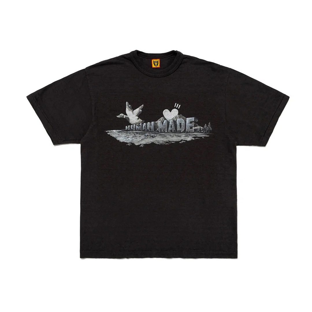 Human Made 118 Human Made Graphic T-Shirt Green Top Print Short Sleeve T : White Black S M L