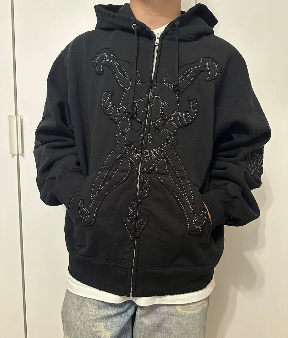 Supreme 498 YS Y'S BY YOHJI YAMAMOTO/ Mountain Collab ZIP UP HOODED / Black Light Apricot S - Image 53