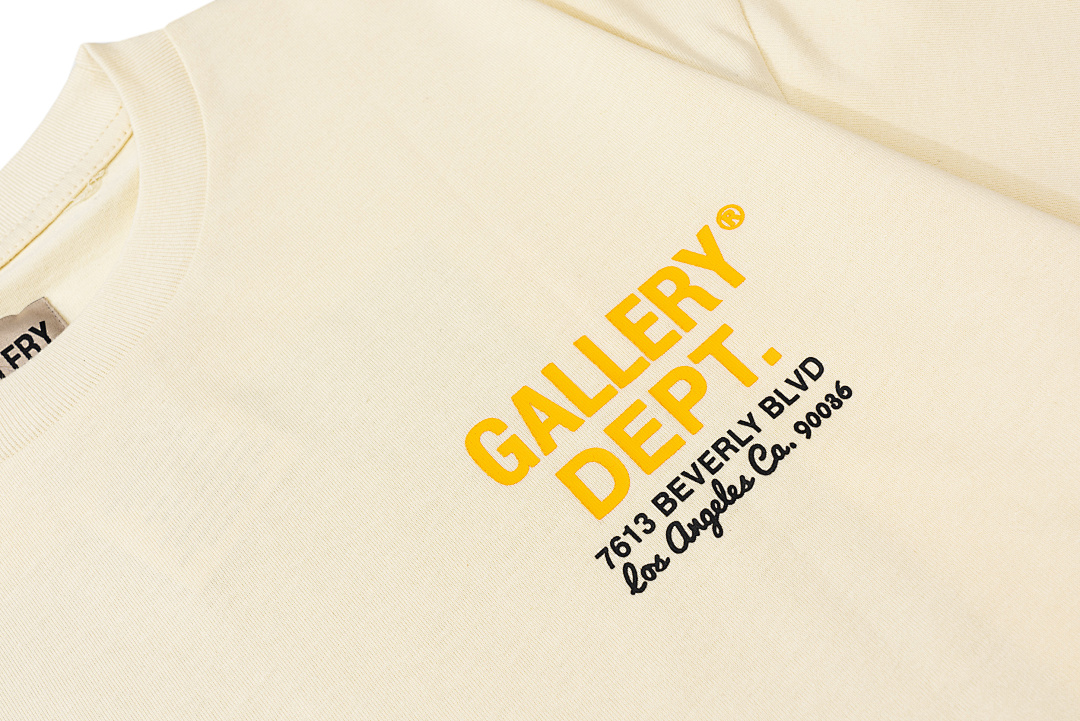 Gallery Dept 98 Gallery Dept Drive Thru Tee High Color Print Short Sleeve T Black S-XL 3606# - Image 8