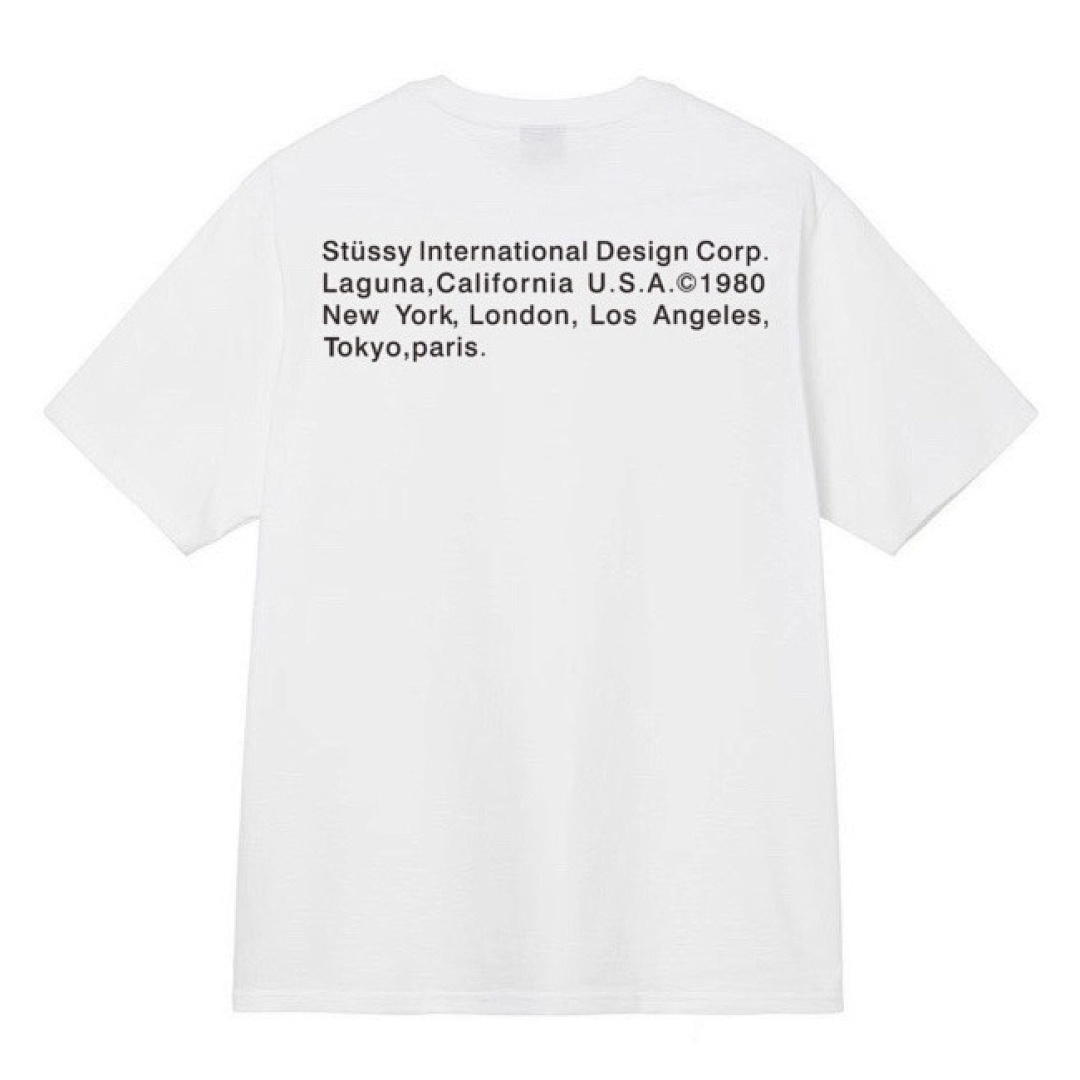 Stussy 108 Stu Black 8 Short Sleeve T : White S Ｍ L XL XXL - Image 5