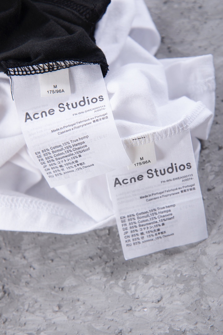 Acne Studios 168 AC1996 Limited Exclusive Silver Long Sleeve T : Black White S-XL - Image 15