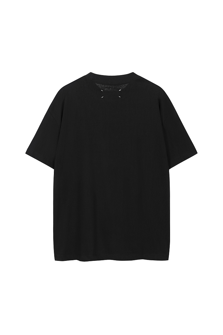 On Running 118 MM Embroidered Print Short Sleeve T Black White 46 48 50 52 8309# - Image 4