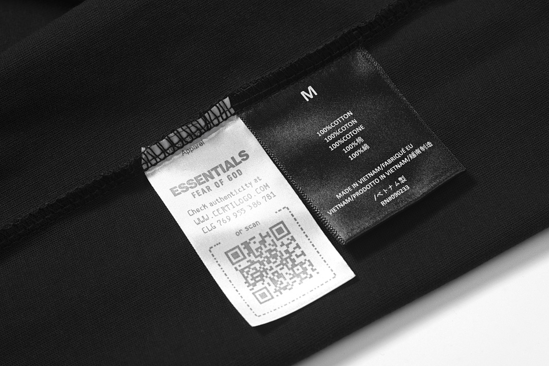 Essentials 118 ESS SS25 ALWAYS ON Classic Short Sleeve Tee T Gloss White Black Grey : XS-XL - Image 17