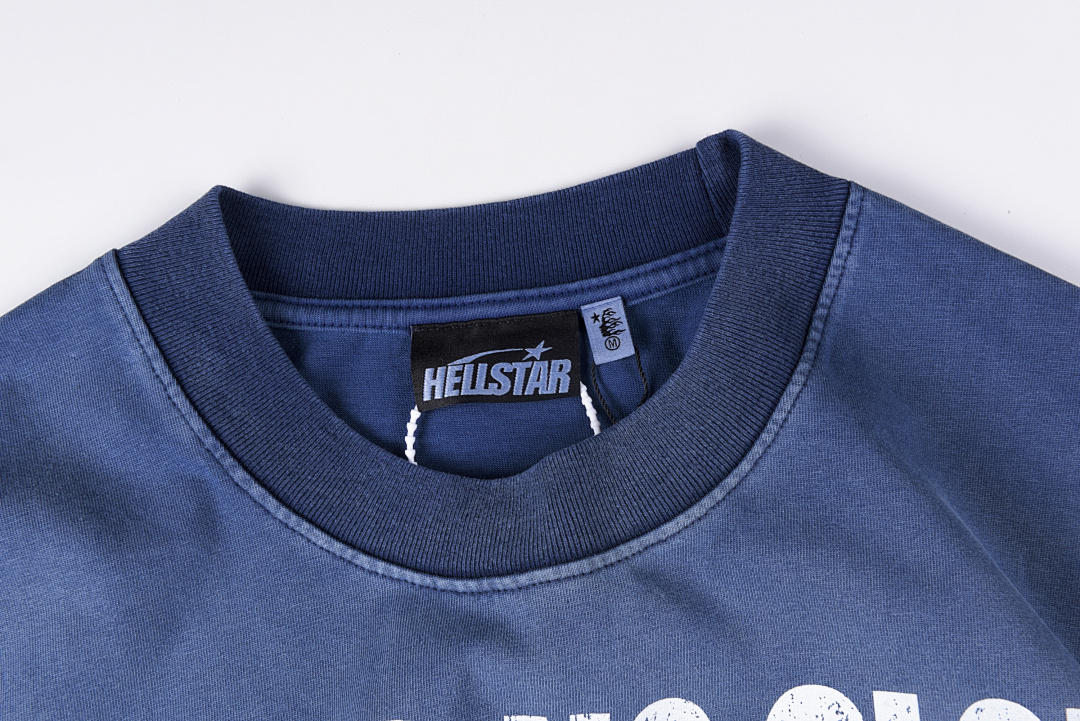 Hellstar 168 Hellstar Studios NO GUTS GLORY Water Short T Blue S-XL - Image 6