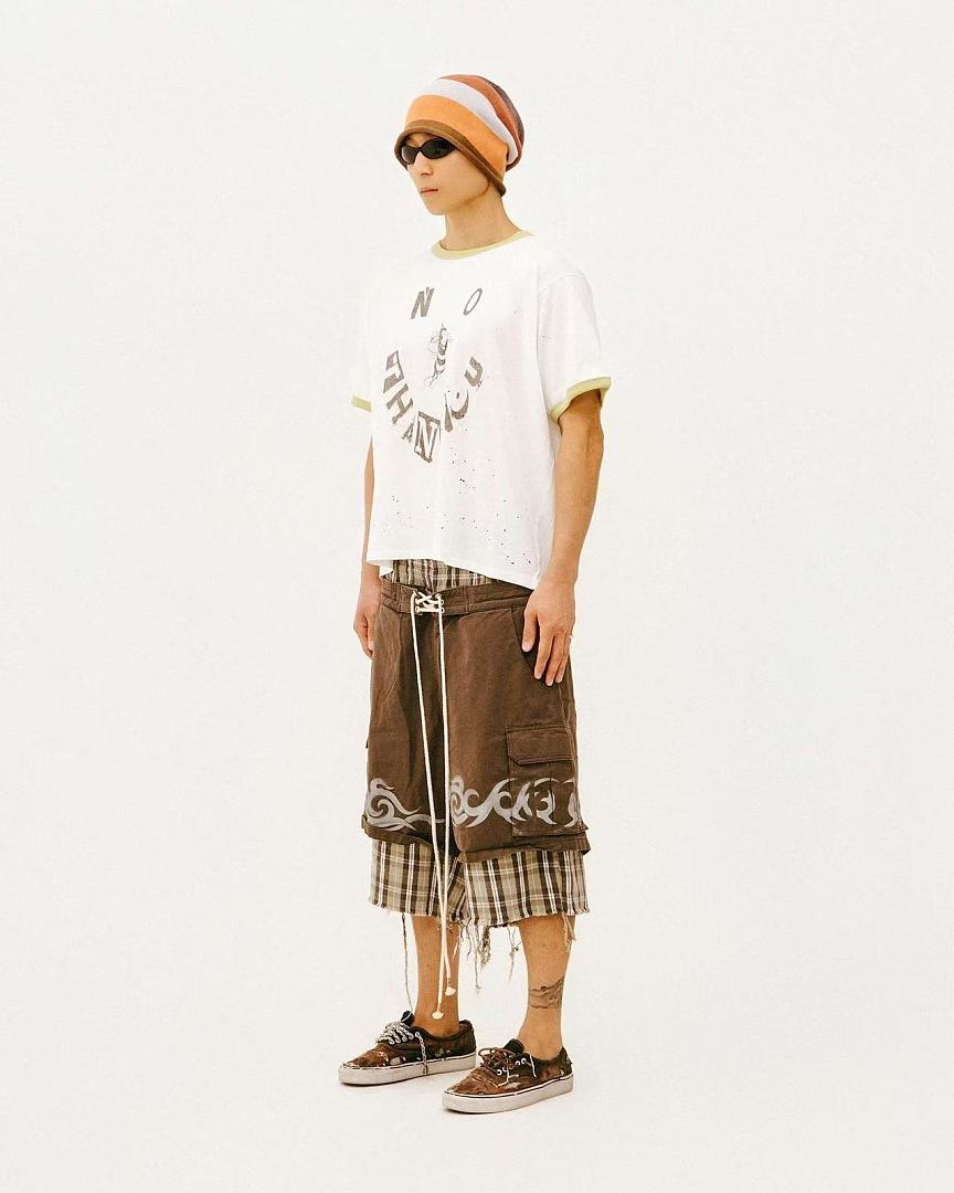 Off-White 128 SECND SLF Yellow Green Small Honey Ink Short Sleeve T : Off White S M L - Image 11