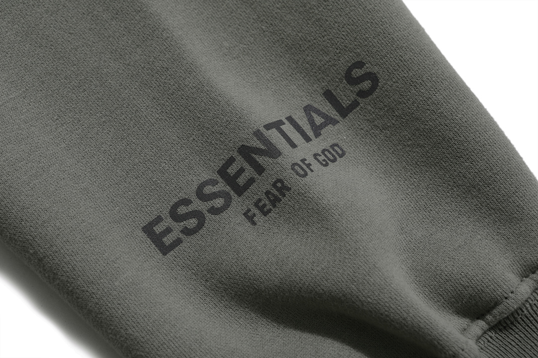 Essentials 98 FEAR OF GOD ESSENTIALS FOG Sleeve LOGO Collar White Blue Light Black Apricot High Grey Camel S-XL 6675# - Image 29