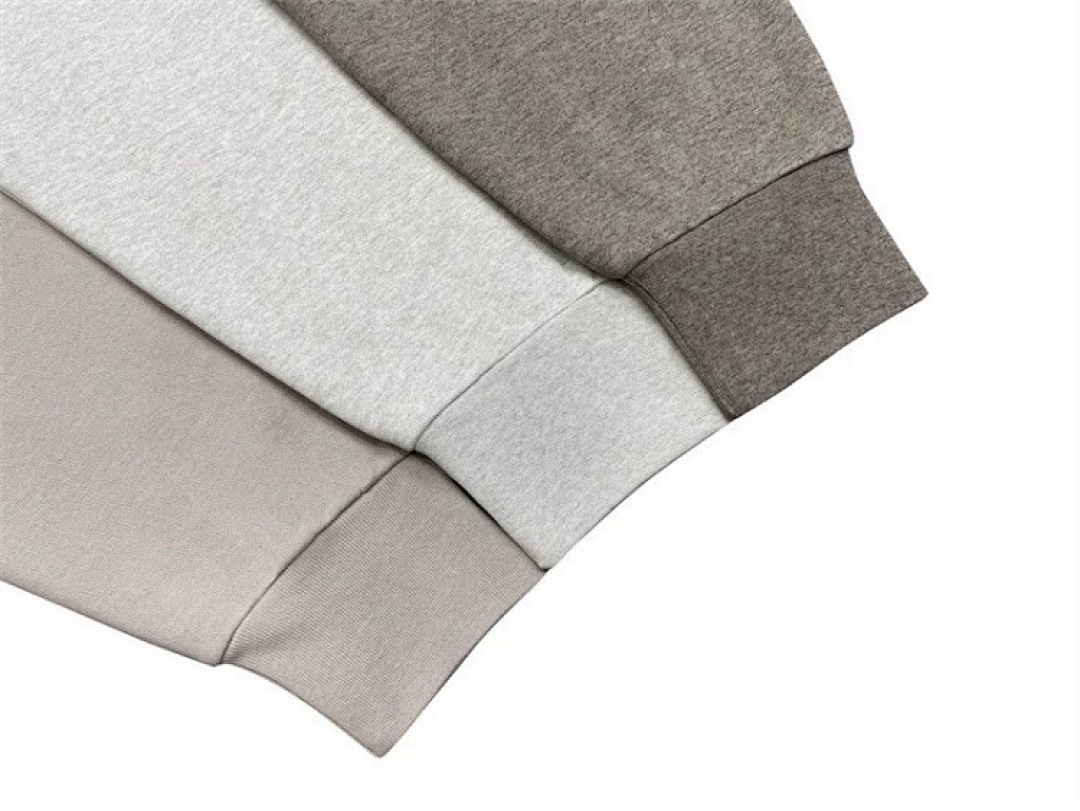 Essentials 228 Ess SS25 Classic Hoodie Label Print XS-XL (Black Oatmeal Grey Brown) - Image 16