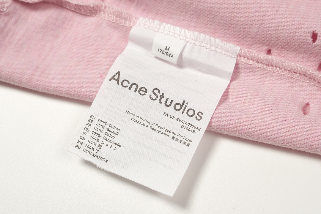Acne Studios 168 AC Buckle Long Sleeve T Floral Purple S-XL 8215# - Image 16