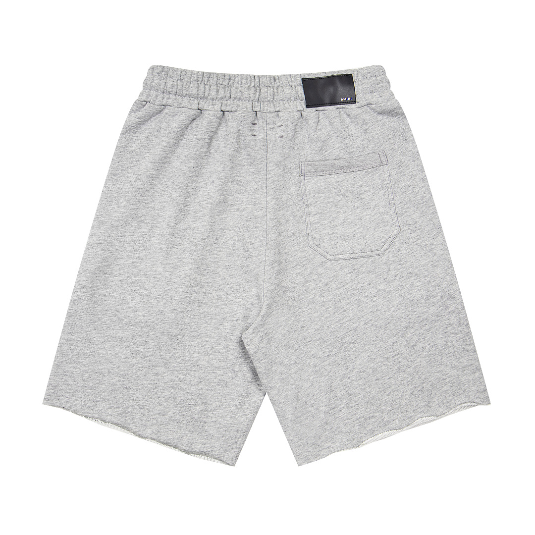 AMIRI 158 Wide Version Model Lace Short Black Grey S M L XL 9943# - Image 16