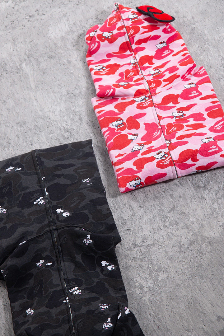Bape 438 Collab Triple : Black Pink S-XL - Image 17