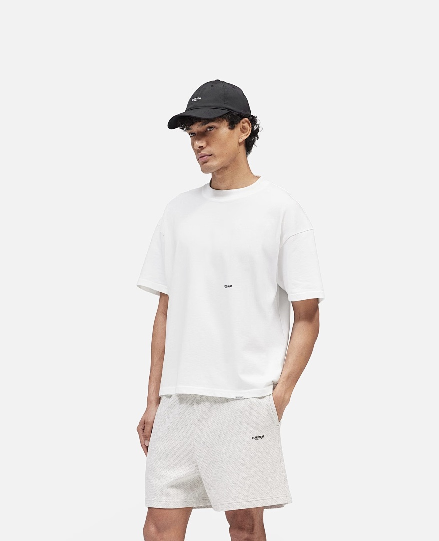 Represent 108 REPRESENT Solid Small Logo Print Short Sleeve T Black White Grey S-XL R3200# - Image 12