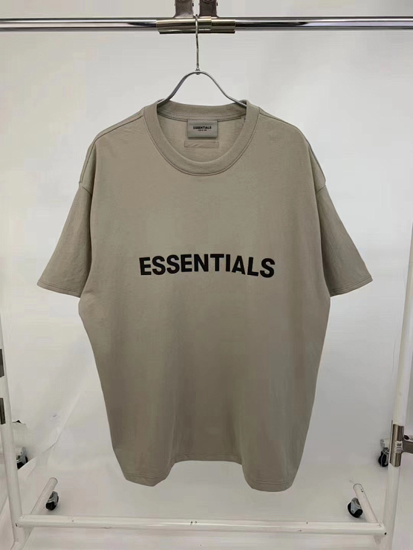 Essentials 118 ESS LOGO Short Sleeve T : Black Green Grey Camel :S-XL 6690# - Image 45