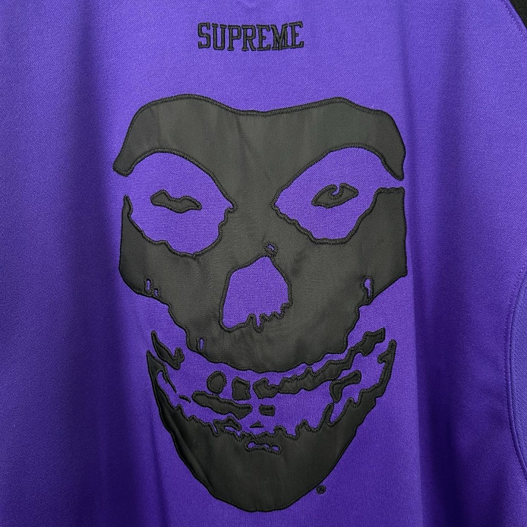 Supreme 248 SS26 HOCKEY JERSEY Long Sleeve Ice Black Purple S- XL - Image 24