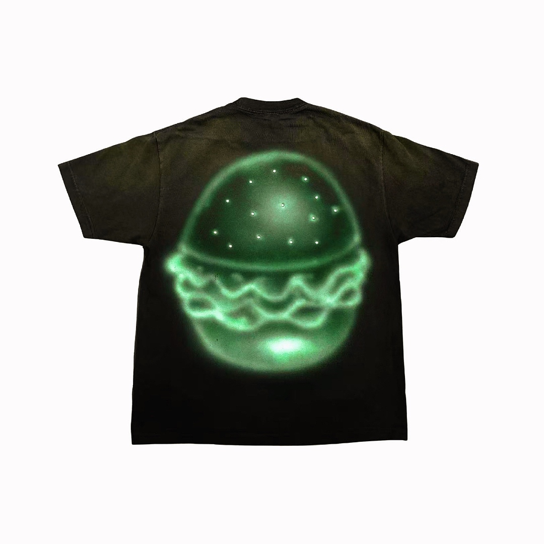 Unbranded 128 Travis Scott Cactus Jack × SpongeBob Sea Washed Short Sleeve T : S M L XL - Image 3