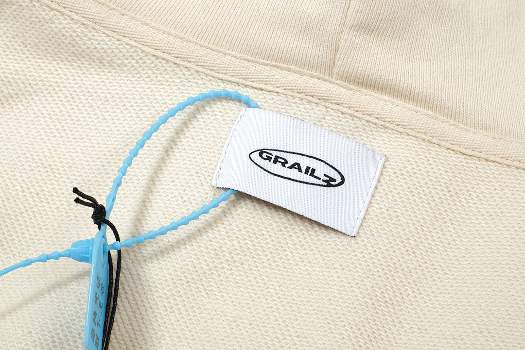 Unbranded 228 GRAILZ Logo Label Embroidered Black Apricot Grey 1 2 3 G1904# - Image 28