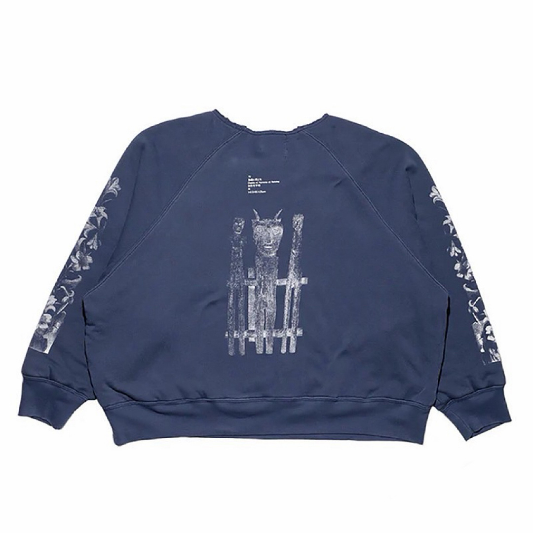 Enfants Riches Deprimes 228 Enfants Riches Deprimes Floral Short : S M L XL (Washed Blue) - Image 4