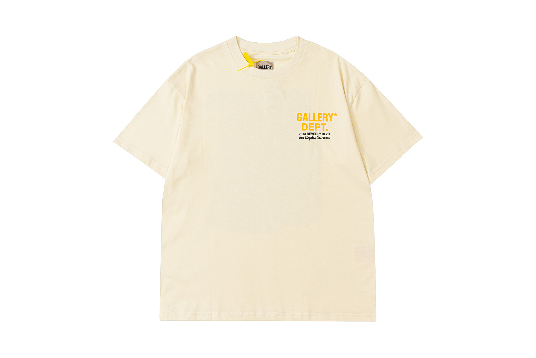 Gallery Dept 98 Gallery Dept Drive Thru Tee High Color Print Short Sleeve T Black S-XL 3606# - Image 3