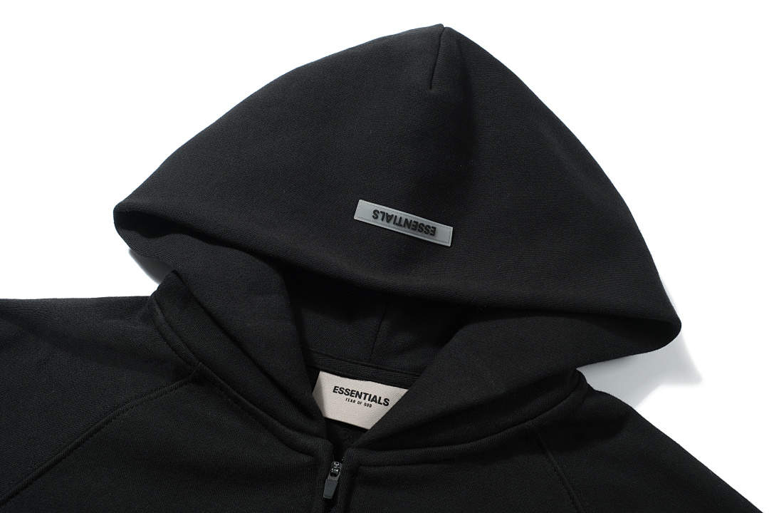 Essentials 228 ESS Gum LOGO Grey Black S-XL 6695 - Image 5