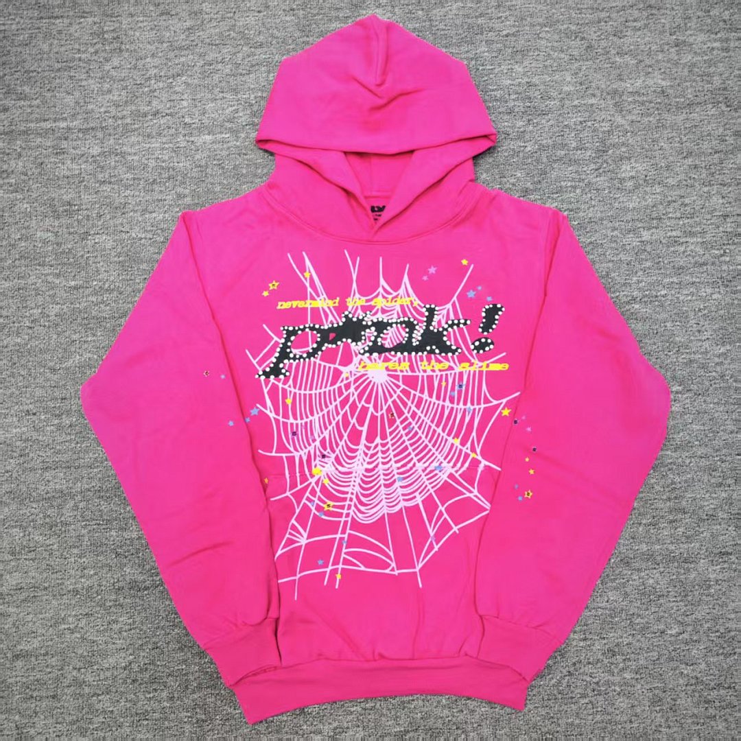 Unbranded HOODIE PINK TC Mens Womens Top : S-XXL - Image 10