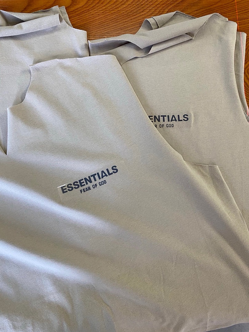 Essentials 118 ESS LOGO Short Sleeve T : Black Green Grey Camel :S-XL 6690# - Image 13