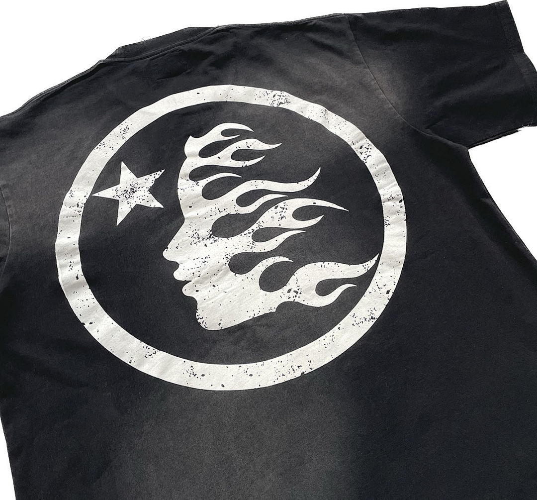 Hellstar 128 HELLSTAR STUDIOS Mens Womens Big Logo Solid Cotton Short Sleeve T Water Black S-M-L-XL - Image 10