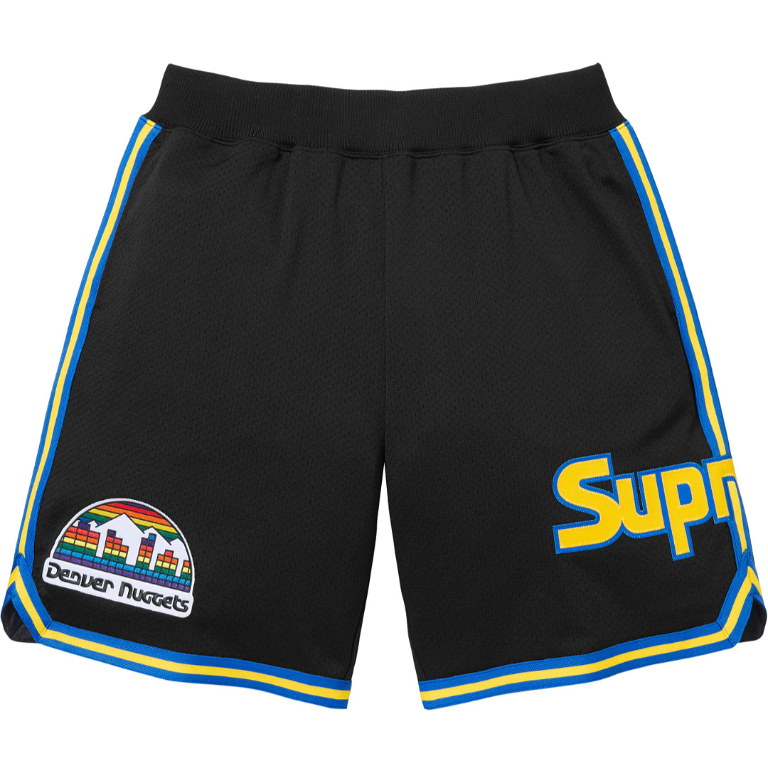 Supreme 268 M&N BASKETBALL SHORTS Gold Short S-XL
