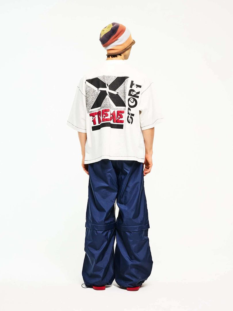 Off-White 128 SECND SLF Big X Print Short Sleeve T : Off White S M L - Image 11