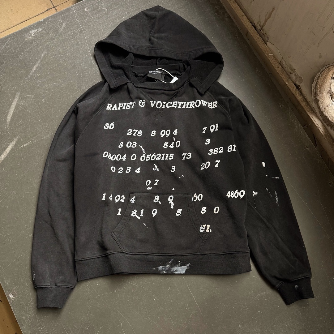 Enfants Riches Deprimes 228 Enfants Riches Deprimes “ ” Sleeve : S M L XL (Washed Black) - Image 3