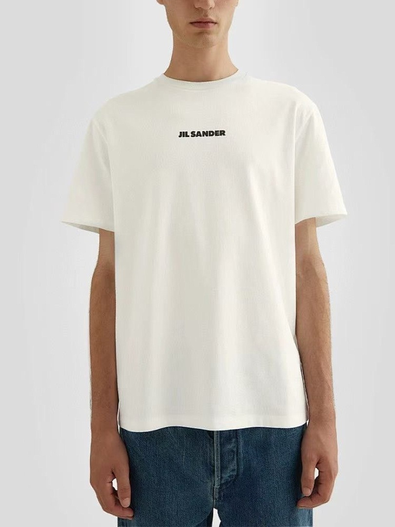 Unbranded 108 JIL SANDER Wind Label Logo Short Sleeve T Black White S-XL J9889# - Image 42