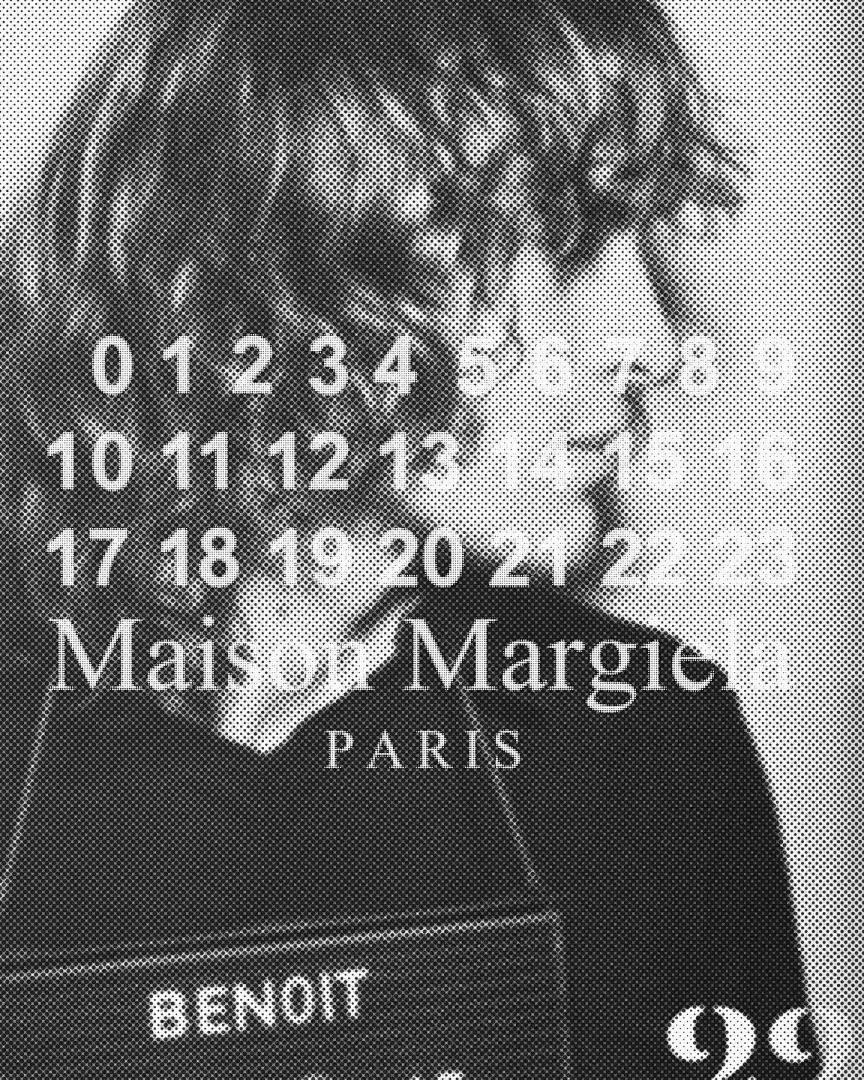 On Running 108 New Vogue × MM6 Maison Margiela Patch LOGO Print Short Sleeve Black White 1 2 3 3900# - Image 24