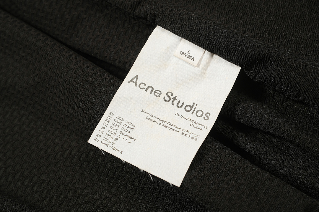 Acne Studios 288 AC Wind Black White Green S-XL 9006# - Image 35