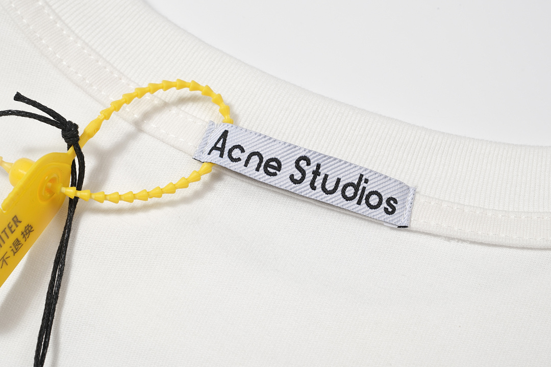 Acne Studios 118 AC Canvas Floral Short Sleeve T Black White Pink S-XL 8082# - Image 29