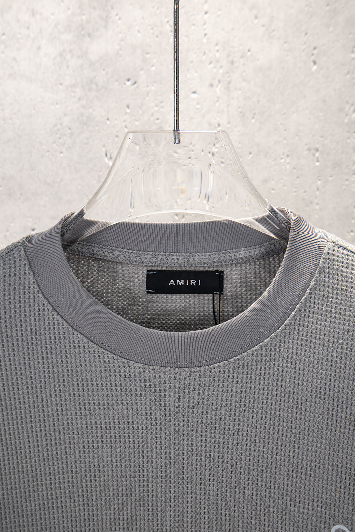 AMIRI 168 Wide Version Model Long Sleeve Black Apricot Light Grey S M L XL 601# - Image 69