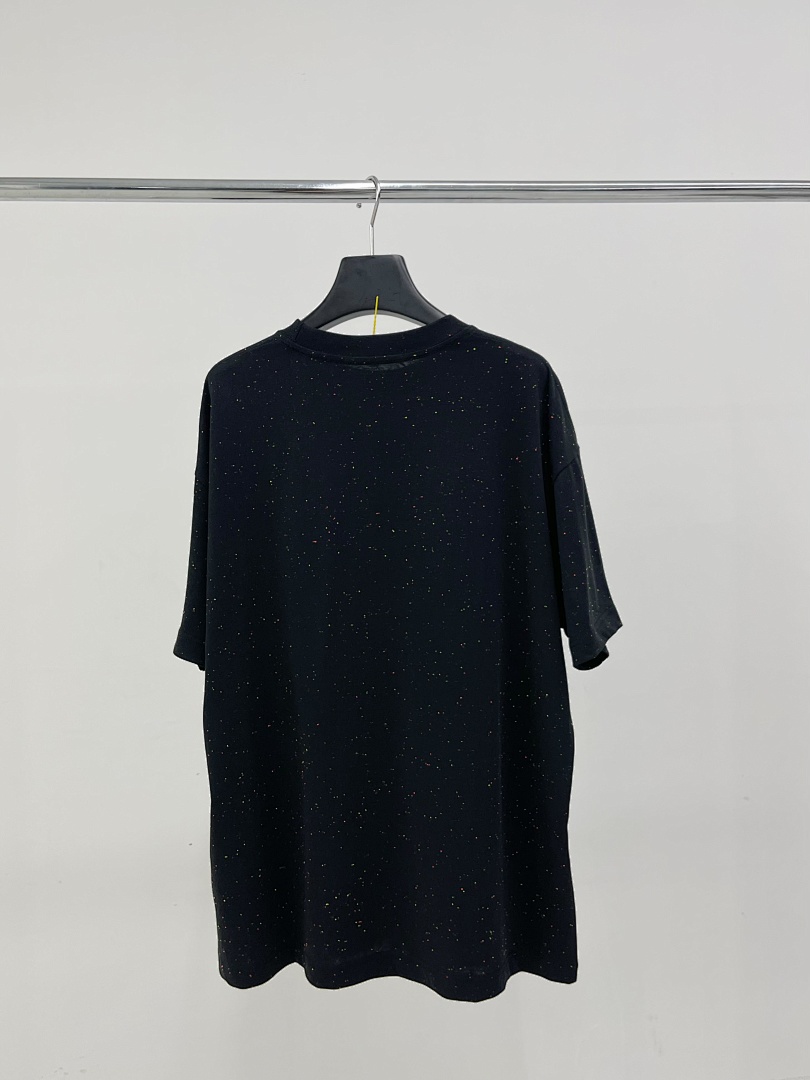 Acne Studios 118 AC Color Small Label LOGO Short Sleeve T Black White S-XL 8054# - Image 33