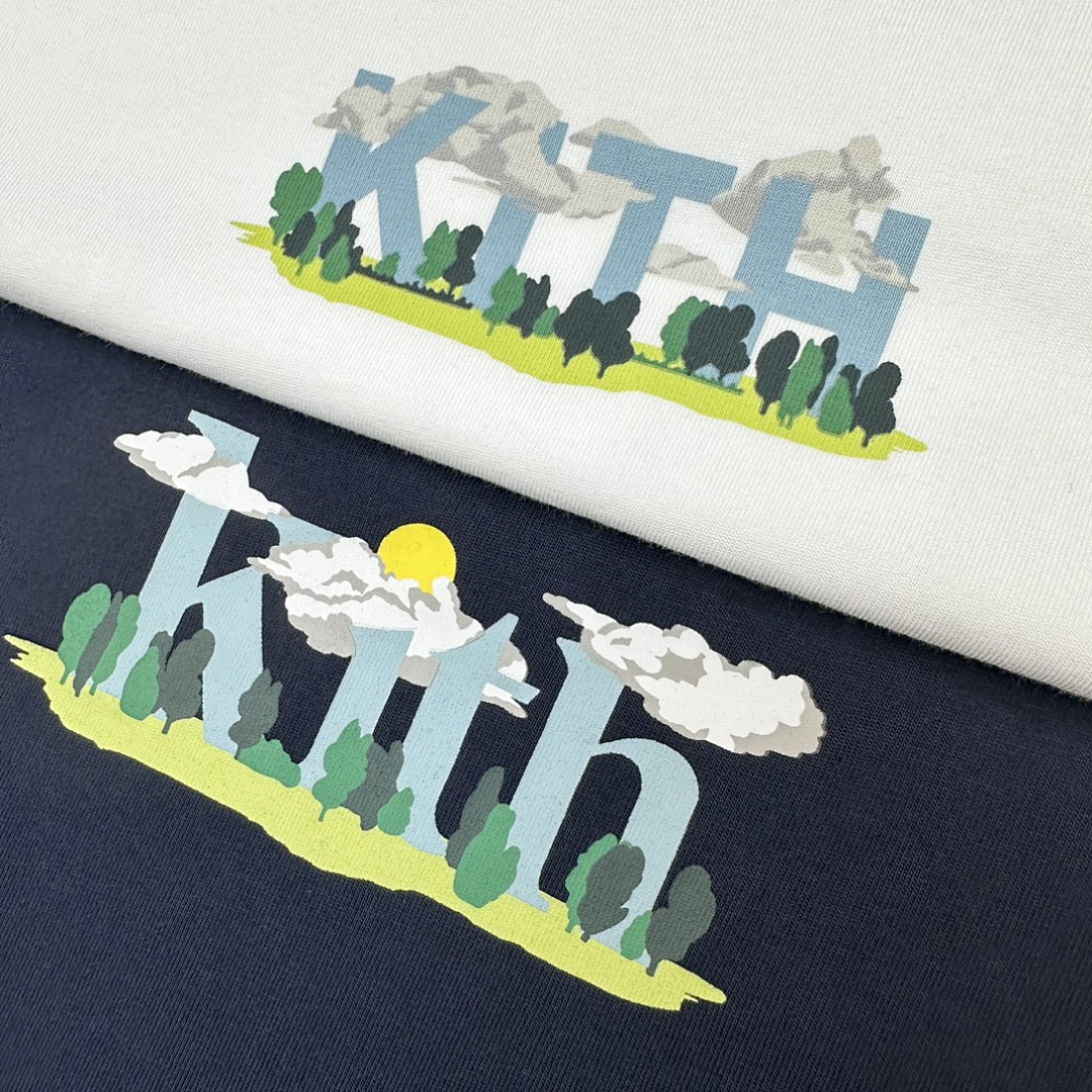 Adidas 138 KITH Limited Exclusive T Blue Sky White Cloud Bogo Short Sleeve Black S M L - Image 6