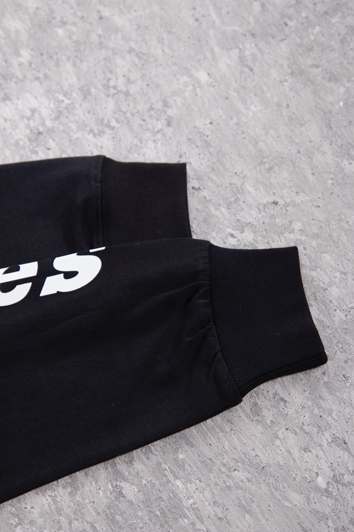 Unbranded 128 MMJ Collab Dickies Top Long Sleeve T : Black Print White S-XL - Image 27
