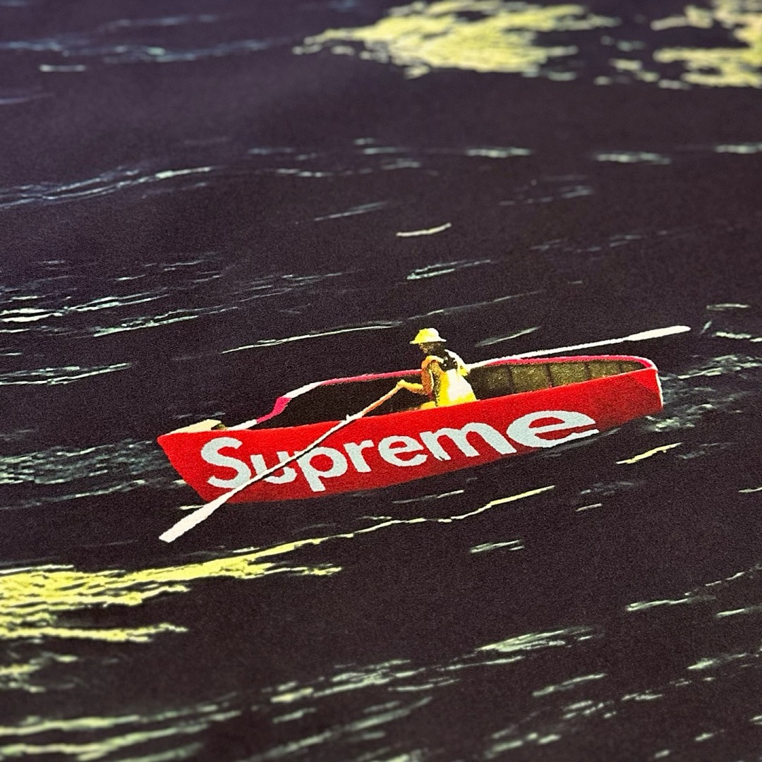 Supreme 218 SS25 BOAT S/S SHIRT Sea Small Short Sleeve Blue S-XL - Image 12