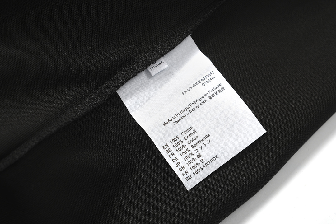 Acne Studios 118 AC Silver Print Short Sleeve T Black White S-XL 8066# - Image 18