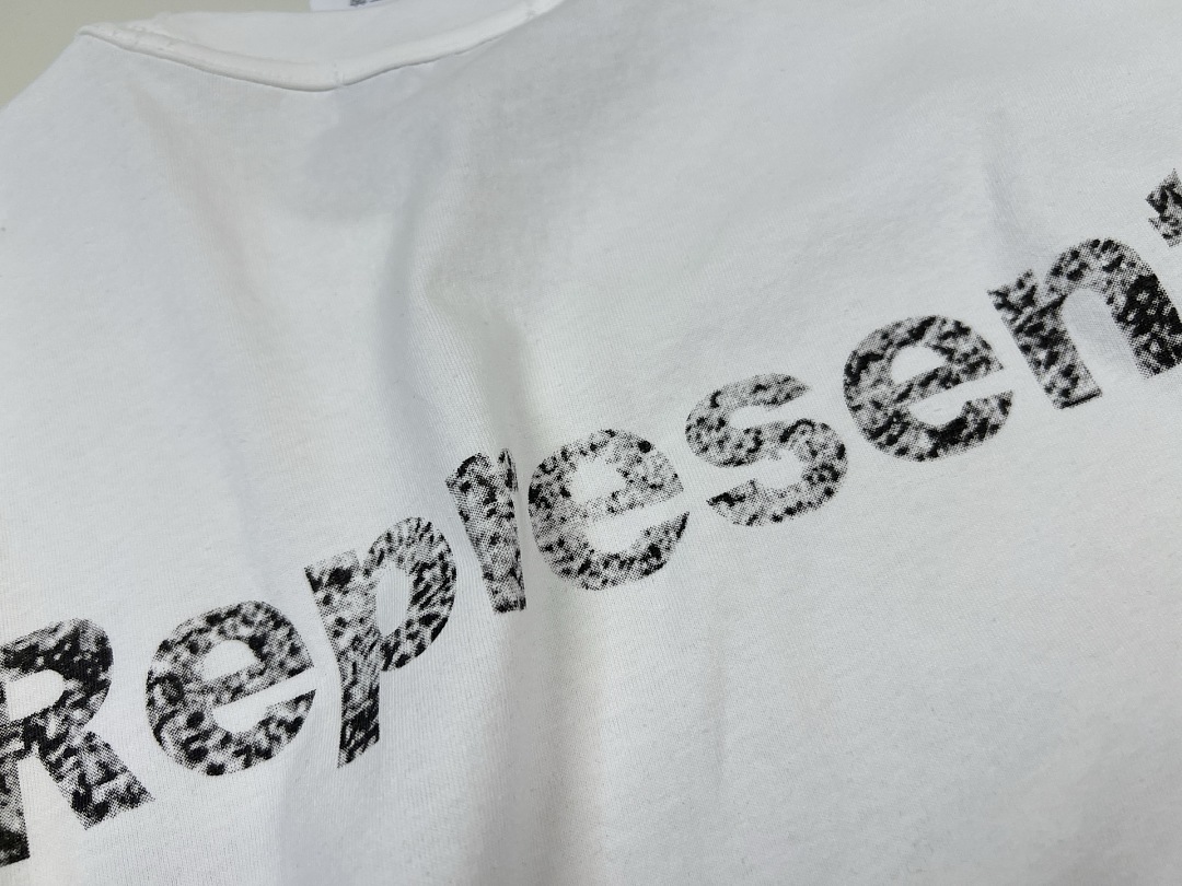 Represent 138 Represent High Long Sleeve : White S M L - Image 6