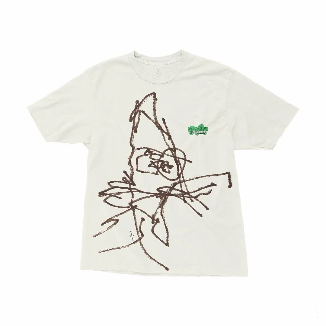 Unbranded 128 Travis Scott Cactus Jack × Chum Bucket Short Sleeve T : S M L XL