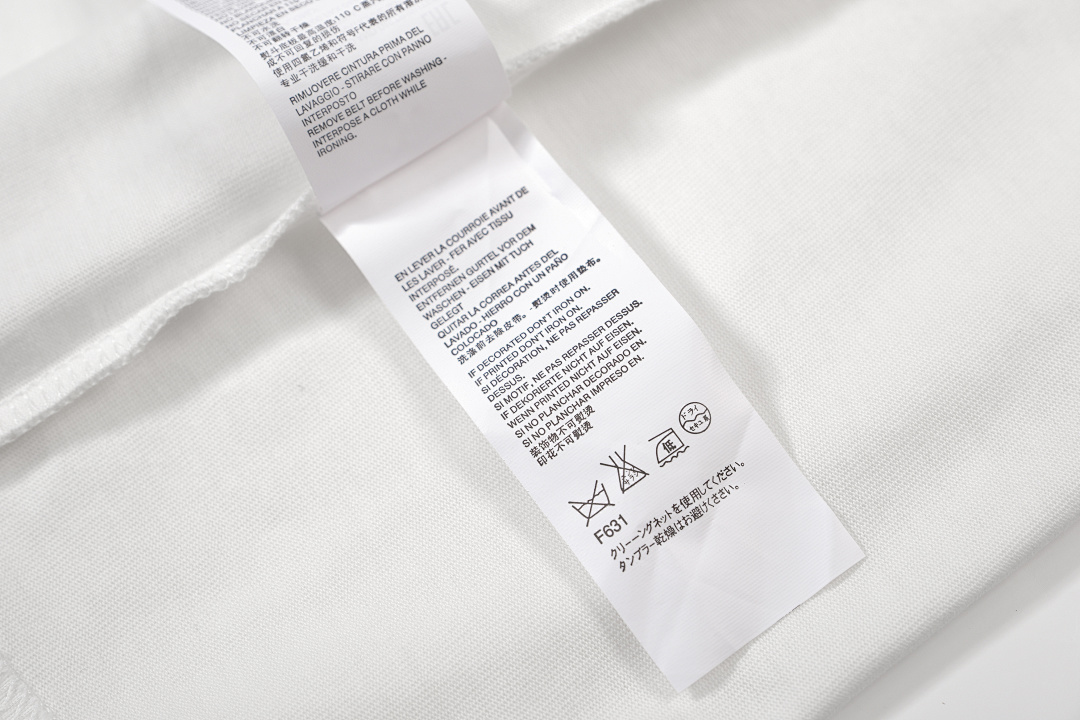 On Running 118 Maison Margiela MM6 LOGO Print Short Sleeve T White Black 46 48 50 52 3430# - Image 30