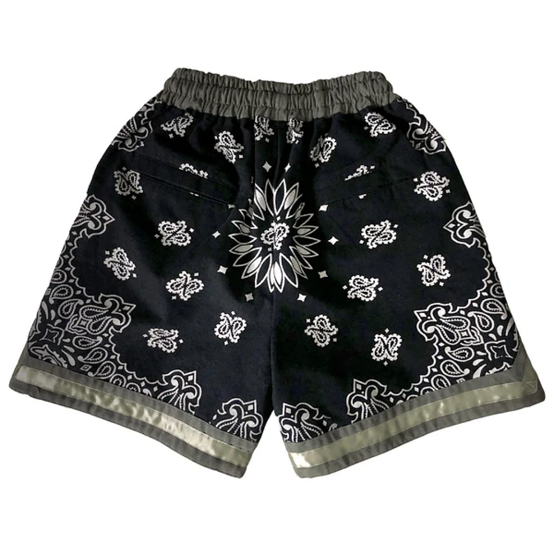 Unbranded 198 Askyurself Lace Water Military Canvas Fruit Floral Short Black S-XL 4022# - Image 12