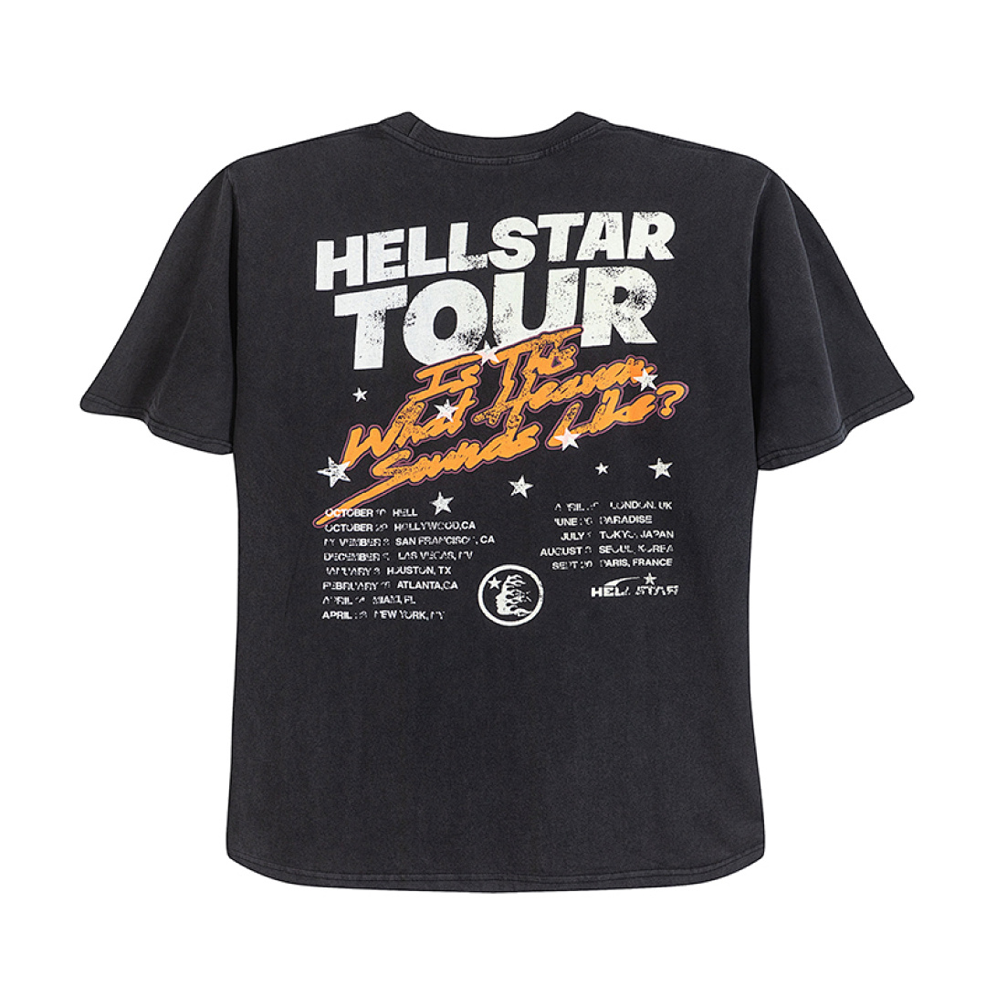 Hellstar 128 Hellstar Studios T Shirt Men New Tee Logo Water Short Sleeve Grey S-M-L-XL - Image 3