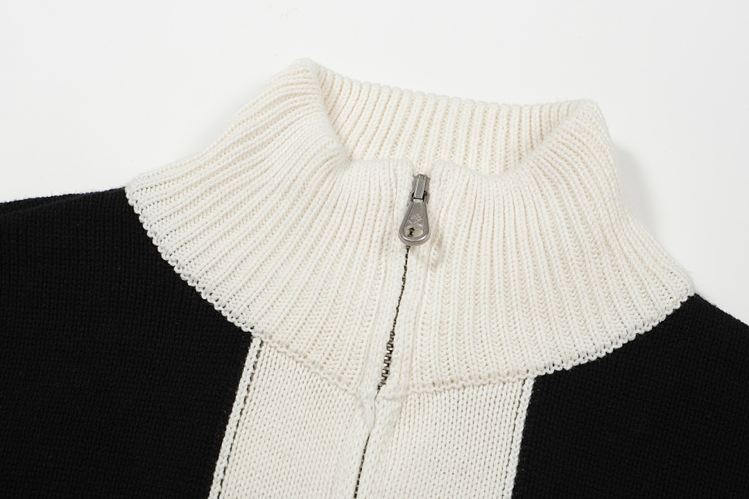 On Running 278 Cole Buxton Black White Double Stand Collar Fleece S-XL C7022# - Image 4